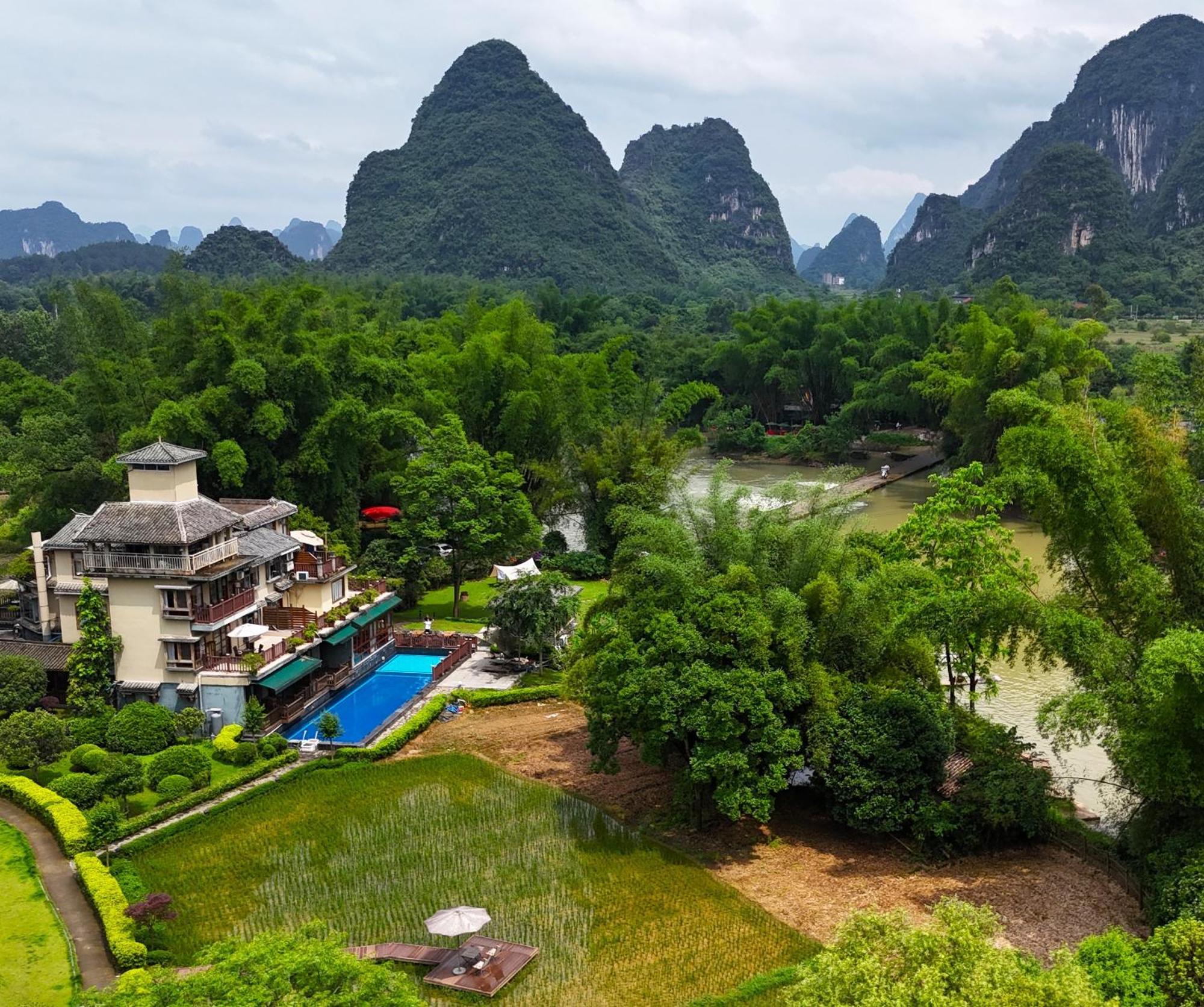Moondance Boutique Resort Yangshuo Dış mekan fotoğraf